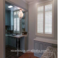 white wood shutter louver hardwood plantation shutters from China